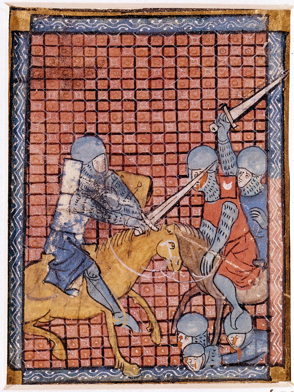 Battle of Knights by Unknown artist
