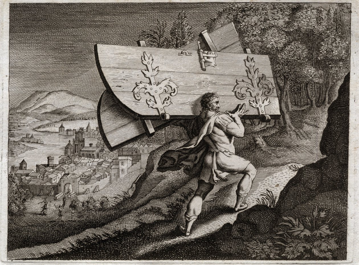 Bible of Royaumont, Old Testament: Gates of Gaza