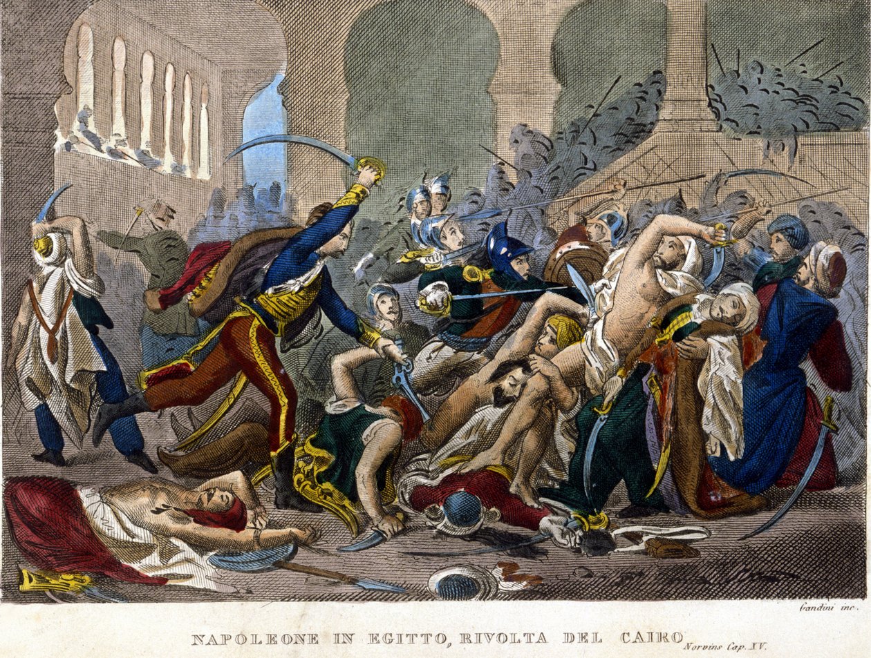 Campaign of Egypt (1798-1801), Napoleon in Egypt: Cairo Revolt by Unknown artist