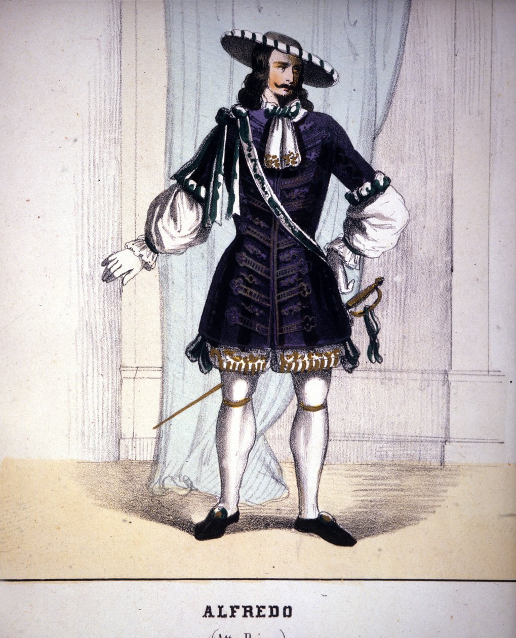 Character of Alfredo Germont in La Traviata by Giuseppe Verdi