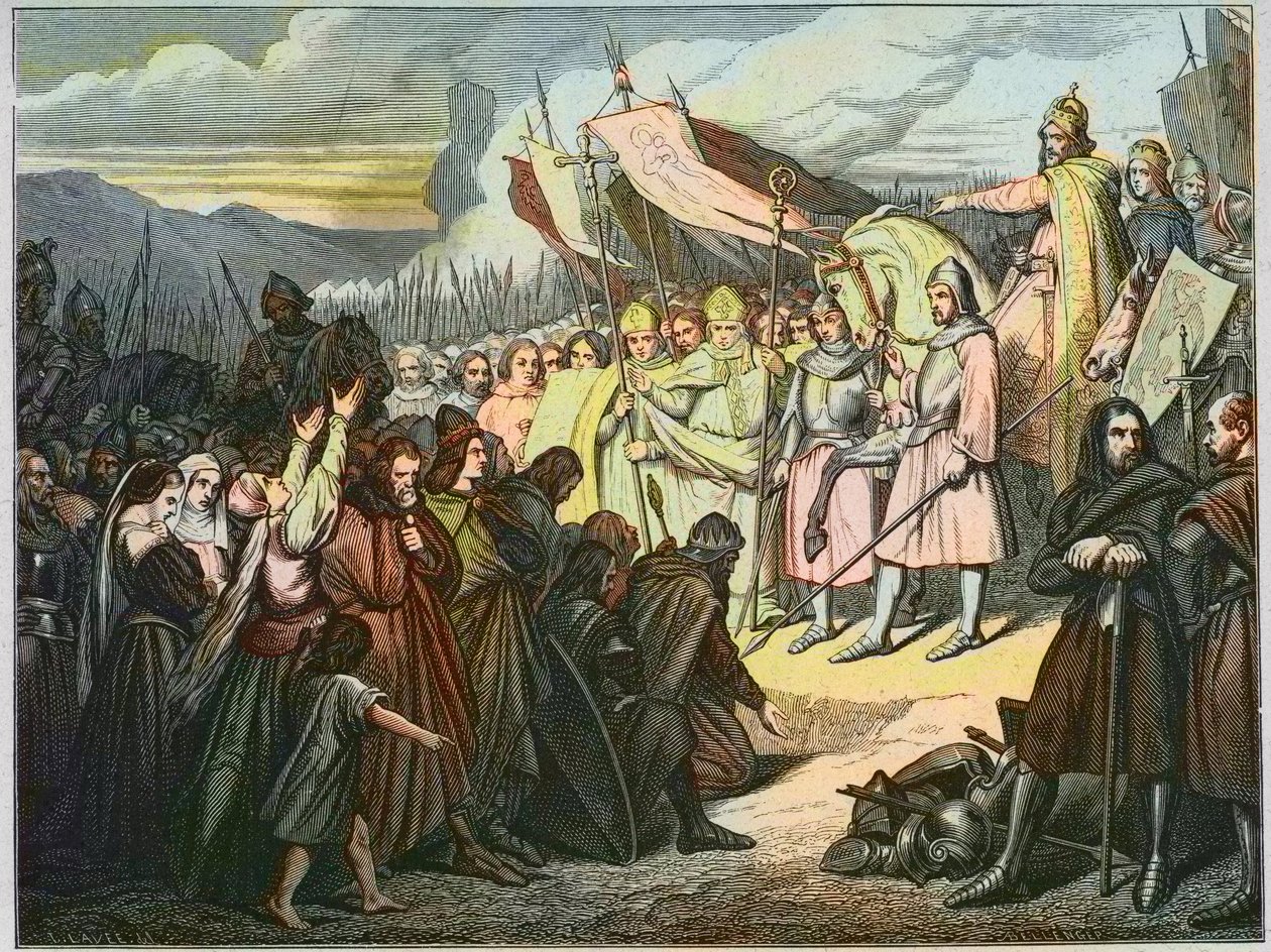 Charlemagne Accepts Wittekind
