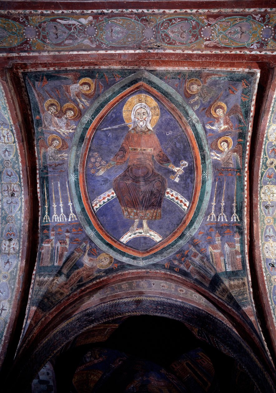 Christ from the Apocalypse with the Double Edged Sword by Unknown artist