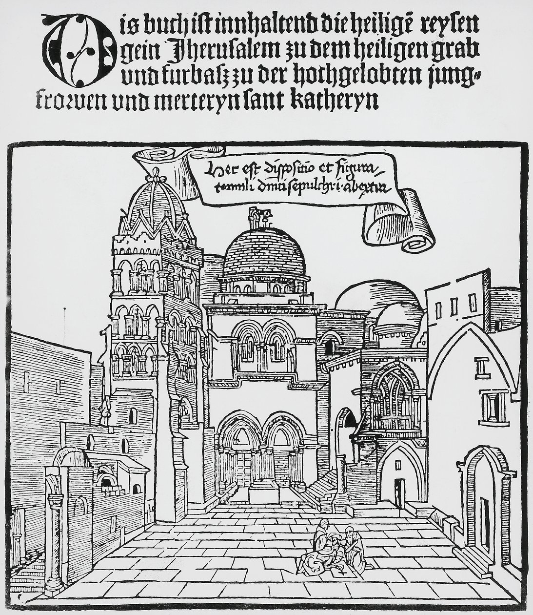 Church of Holy Sepulchre in Jerusalem by Unknown artist