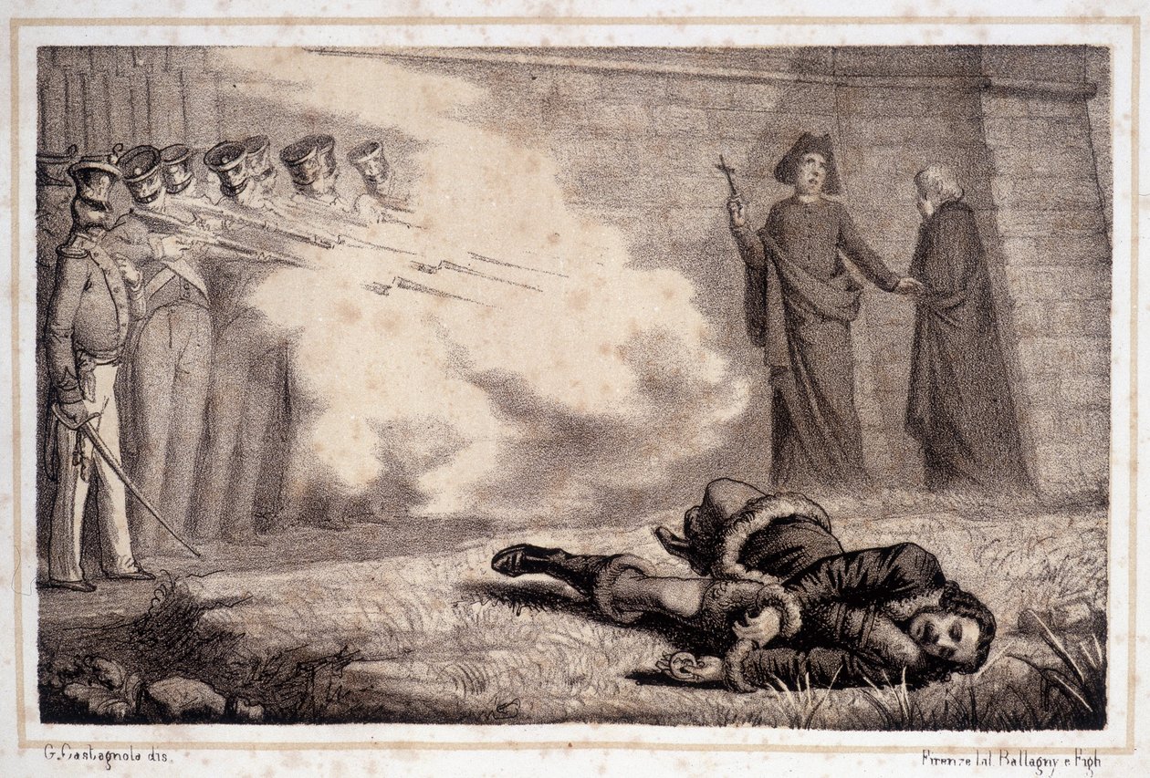 Death of Murat - in 
