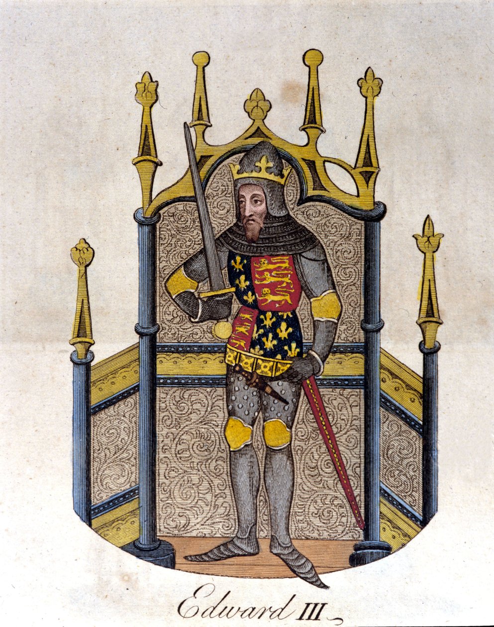 Edward III King of England (1312-1377) by Unknown artist