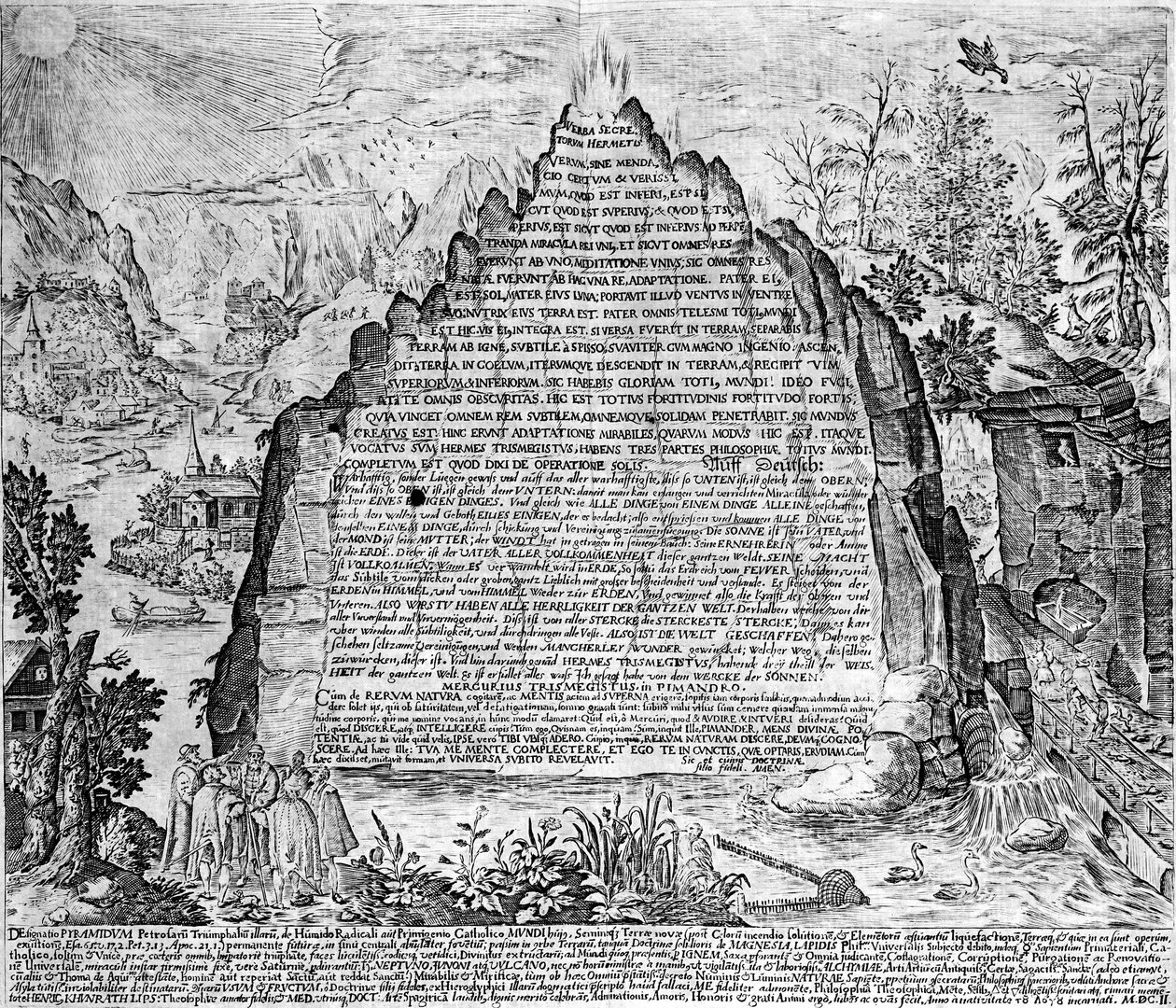 Engraving of the 