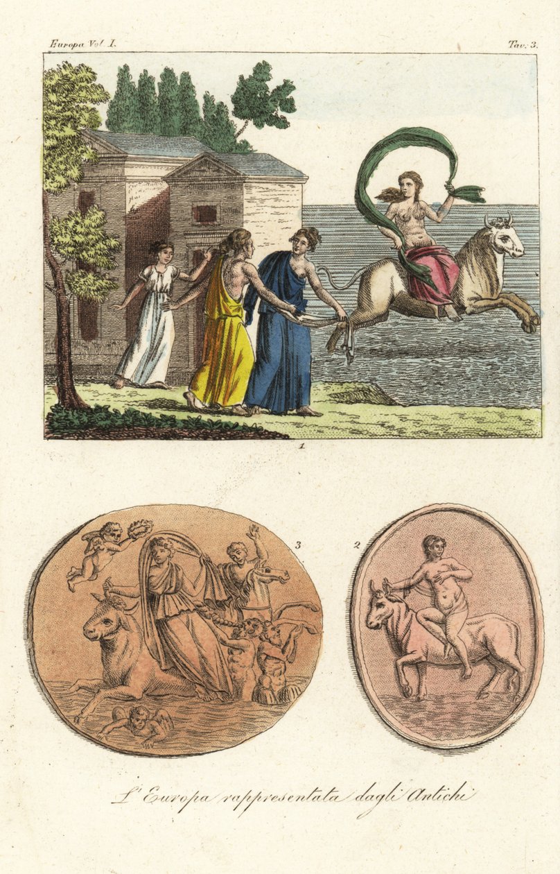 Europe as Depicted by the Ancients by Unknown artist