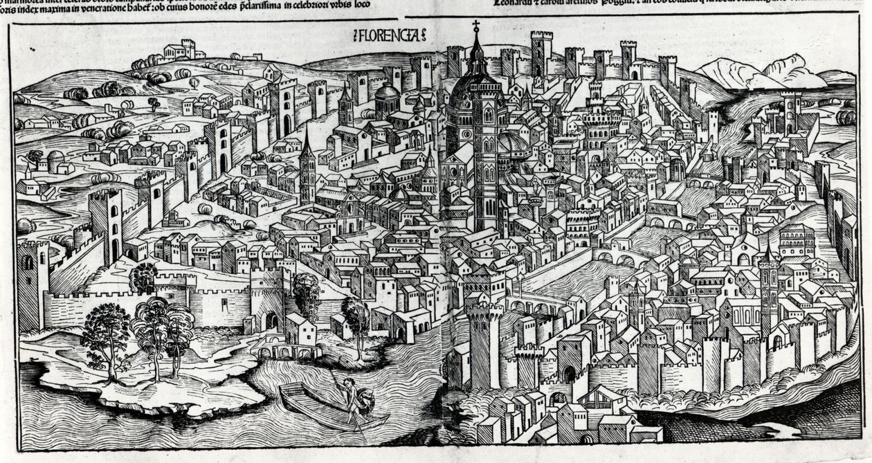 Florence in 1470 by Unknown artist