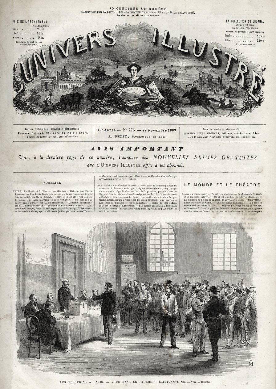 French Legislative Election by Unknown artist
