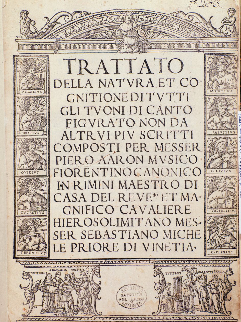Frontispiece of Trattato della natura e Cognizione di tutti gli duoni ...