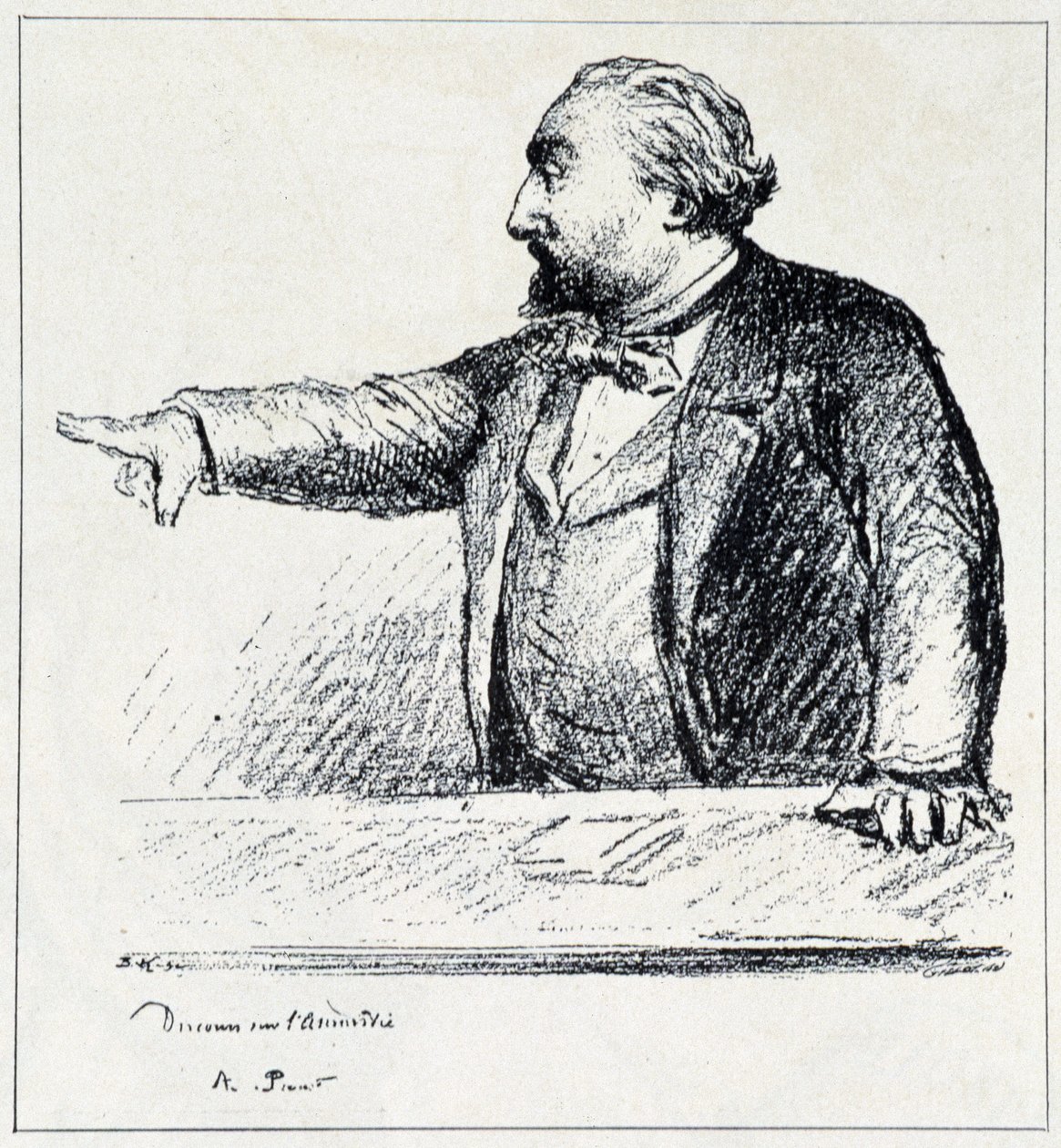 Gambetta Delivering His Speech on Amnesty by Unknown artist