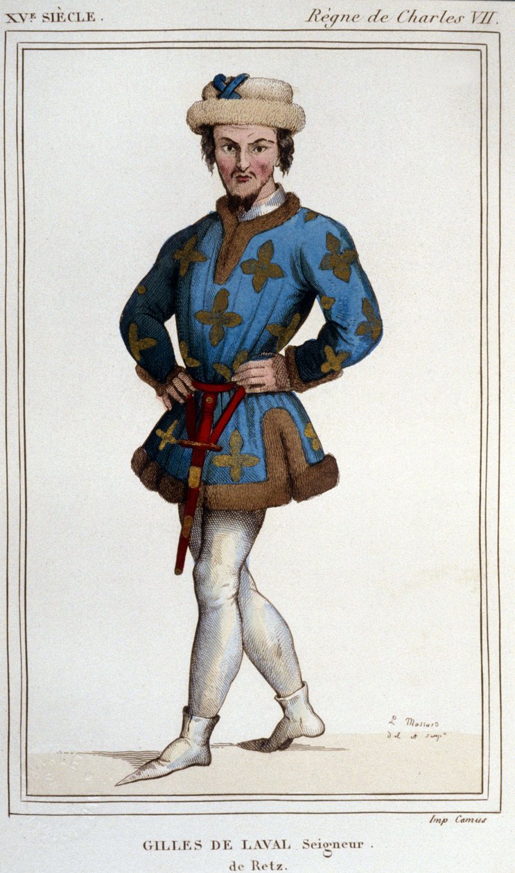 Gilles de Rais (Retz ou Rays) (1404-1440), companion of arms by