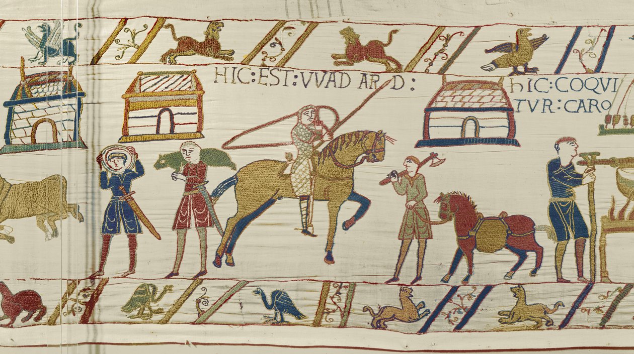 Here is Wadard, Bayeux Tapestry by Unknown artist
