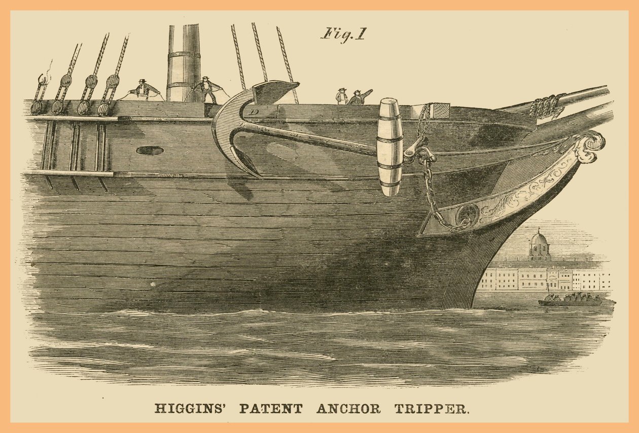 Higgins Patent Anchor Tripper by Unknown Artist