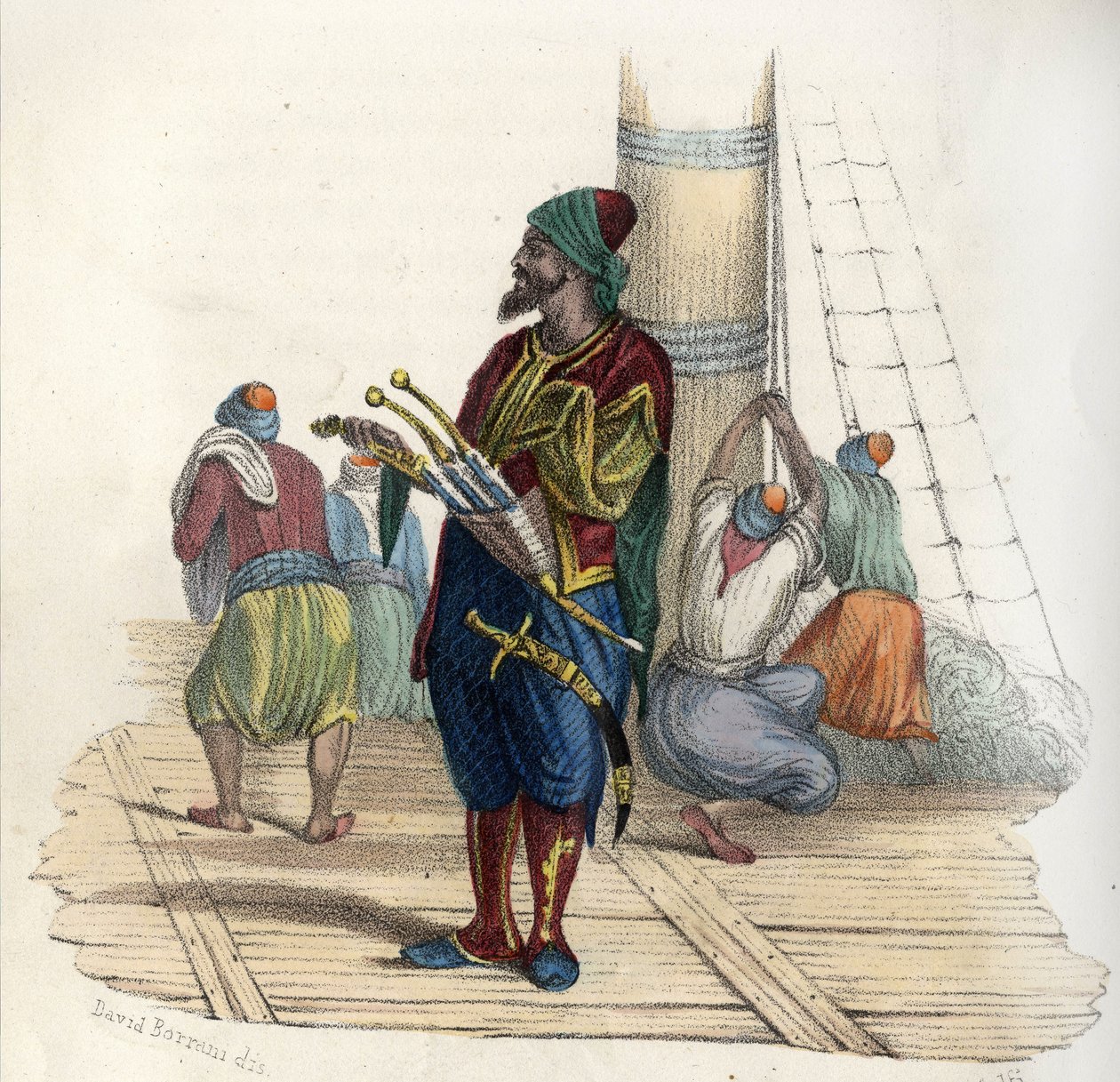 Khayr al-Din (v. 1476-1546), known as Barbarossa II, a Turkish privateer. Founder of the state of Algiers in the 16th century. In 