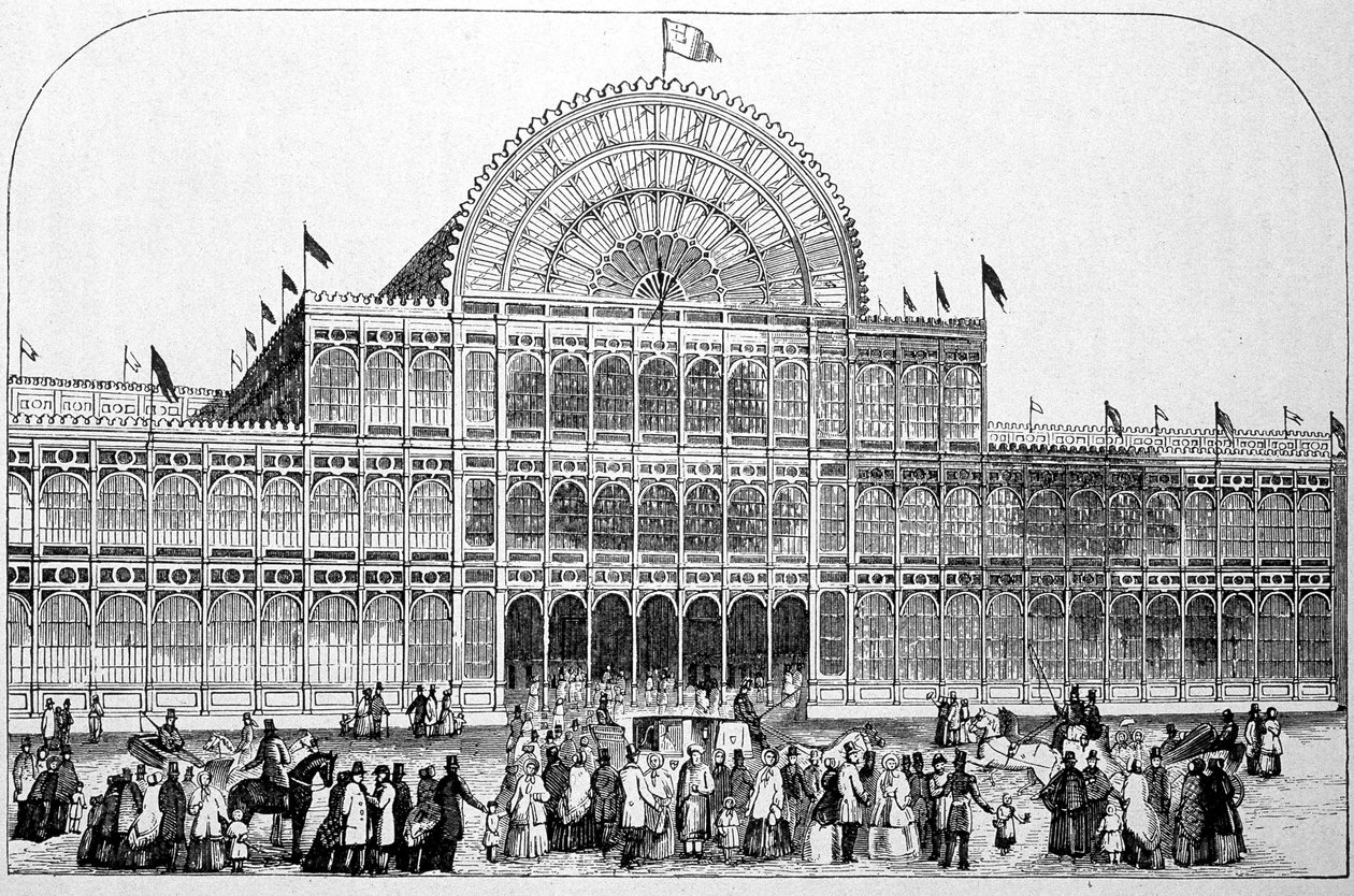 London International Exhibition 1851 (Crystal Palace at Hyde Park) by Unknown artist