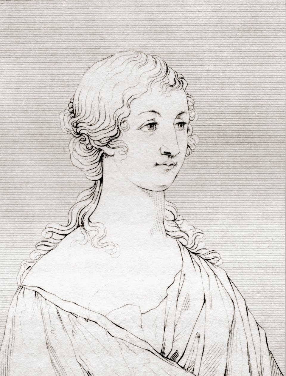 Marie-Madeleine Pioche de La Vergne, comtesse de La Fayette, from 