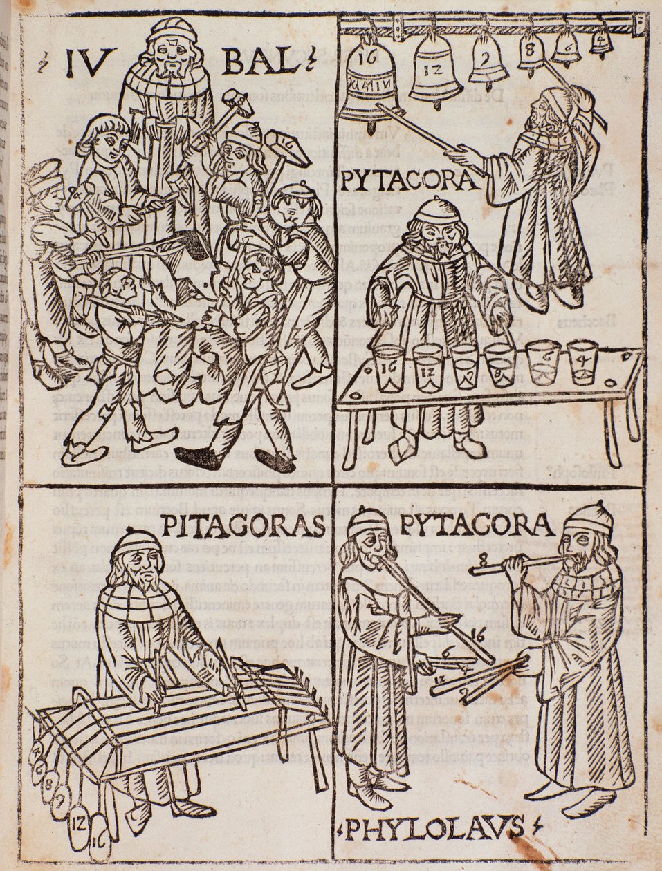 Musical theories of Pythagoras by Unknown artist