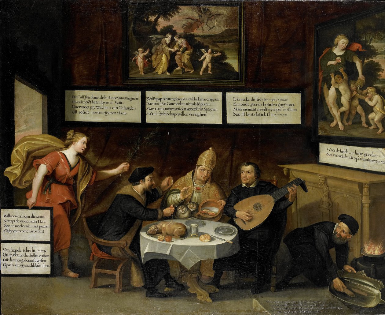 Peace Urging the Churches to be Tolerant by Unknown artist