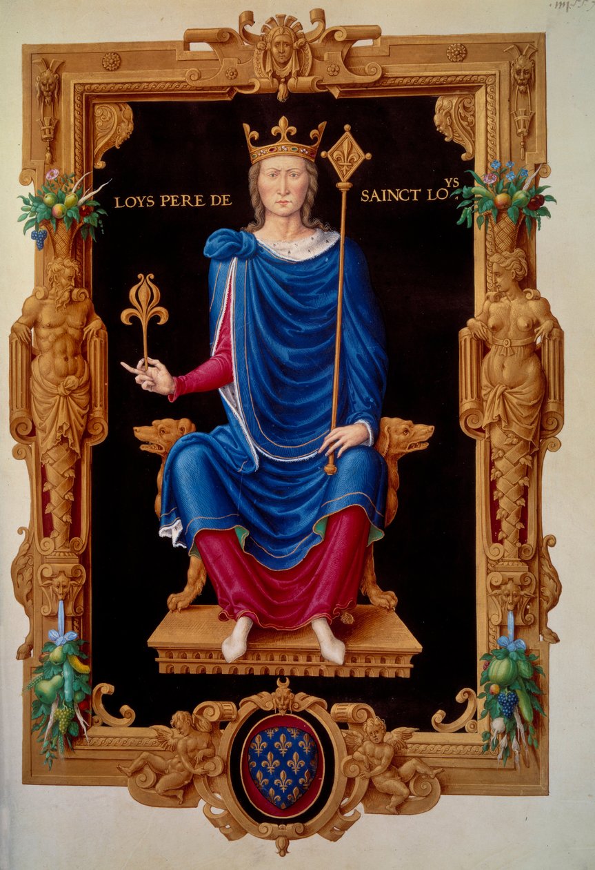 Portrait of Louis VIII the Lion, King of France by Unknown artist