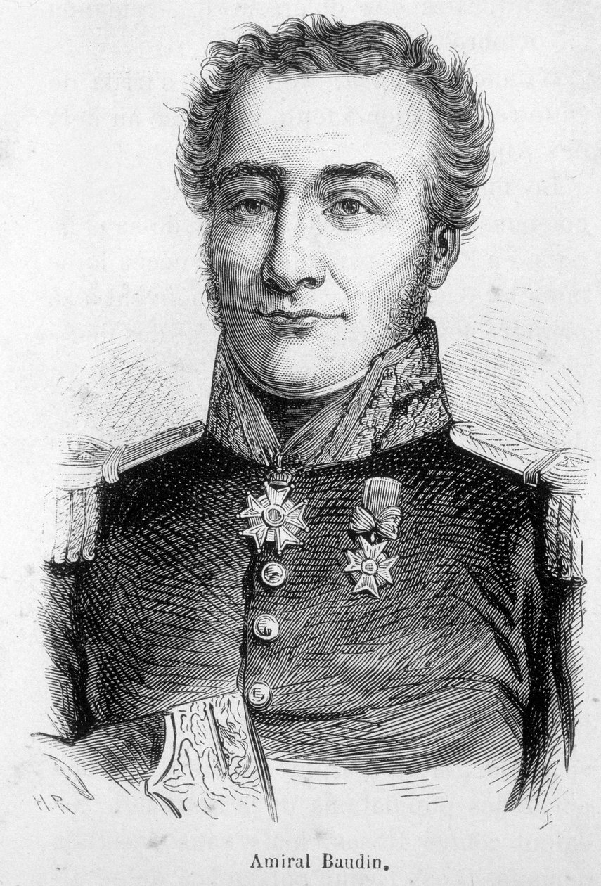 Portrait of Admiral Nicolas Baudin (1750-1803), French sailor and explorer by Unknown artist