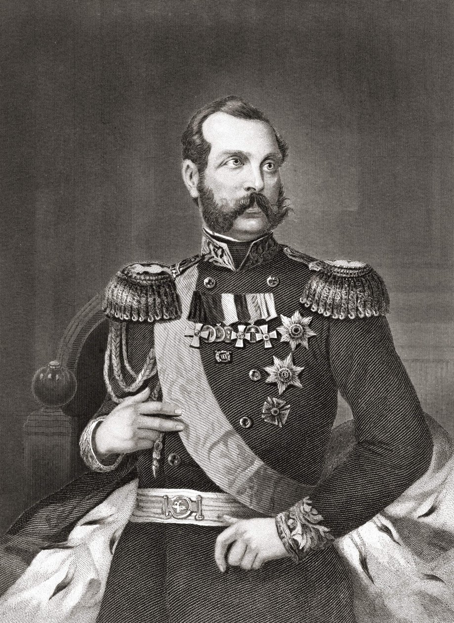 Portrait of Alexander II Nikolayevich, Emperor of Russia by Unknown artist