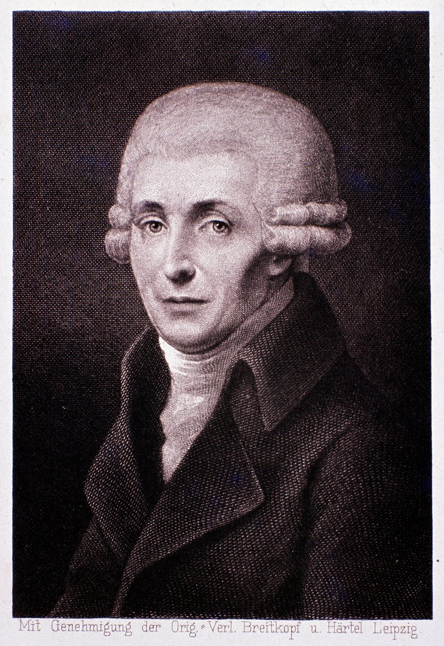 Portrait of Joseph Haydn by Unknown artist