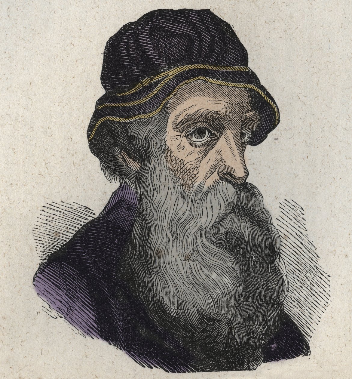 Portrait of Benvenuto Cellini, the Italian Renaissance Sculptor, Goldsmith, Sculptor and Author 1500-1571 by Unknown artist