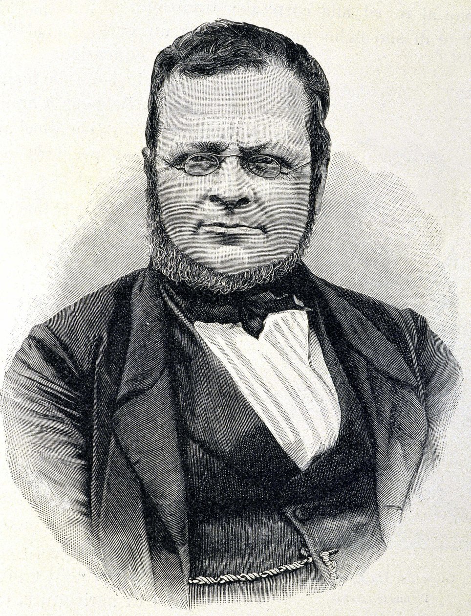 Portrait of Camillo Benso, Count of Cavour (1810-1861), Italian statesman by Unknown artist