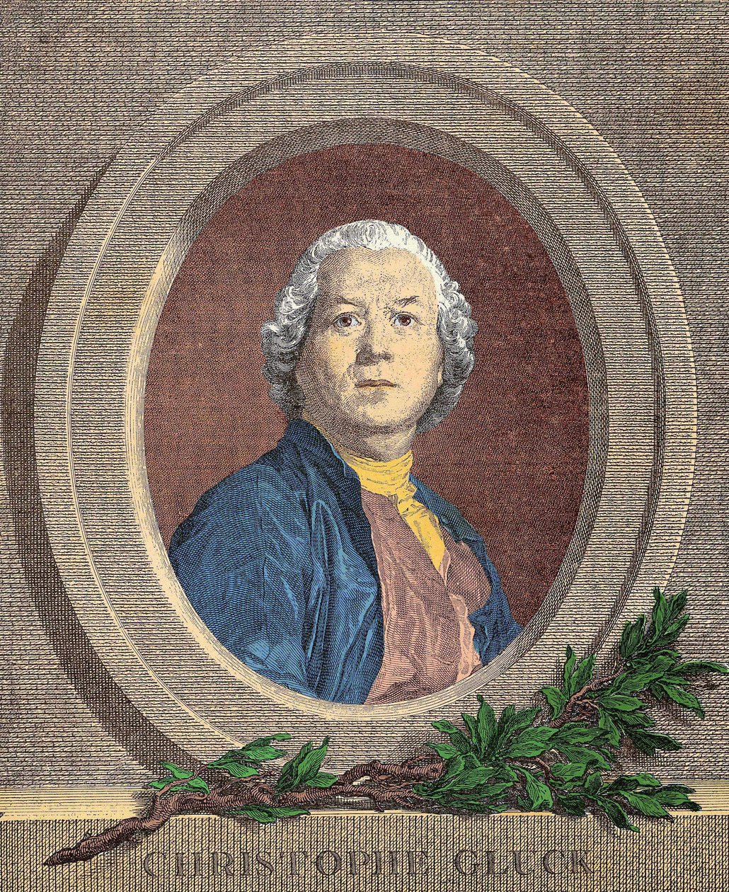 Portrait of Christoph Willibald, Knight von Gluck (1714 - 1787) German Composer by Unknown artist
