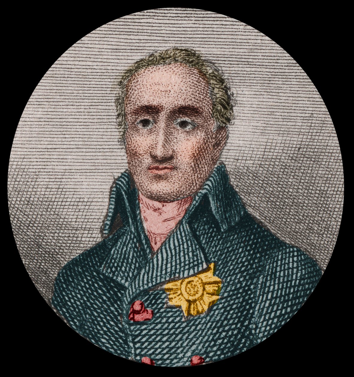 Portrait of Etienne de La Ville, Count De Lacepede (1756-1825), French naturalist. Anonymous engraving from 1876. by Unknown artist