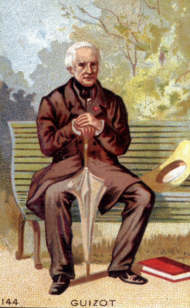 Portrait of François Guizot (1787-1874), French politician and historian by Unknown artist