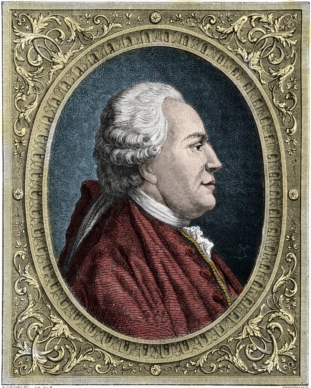Portrait of Franz-Anton Mesmer, German Doctor, Founder of the Theory of Animal Magnetism (Mesmerism) by Unknown artist