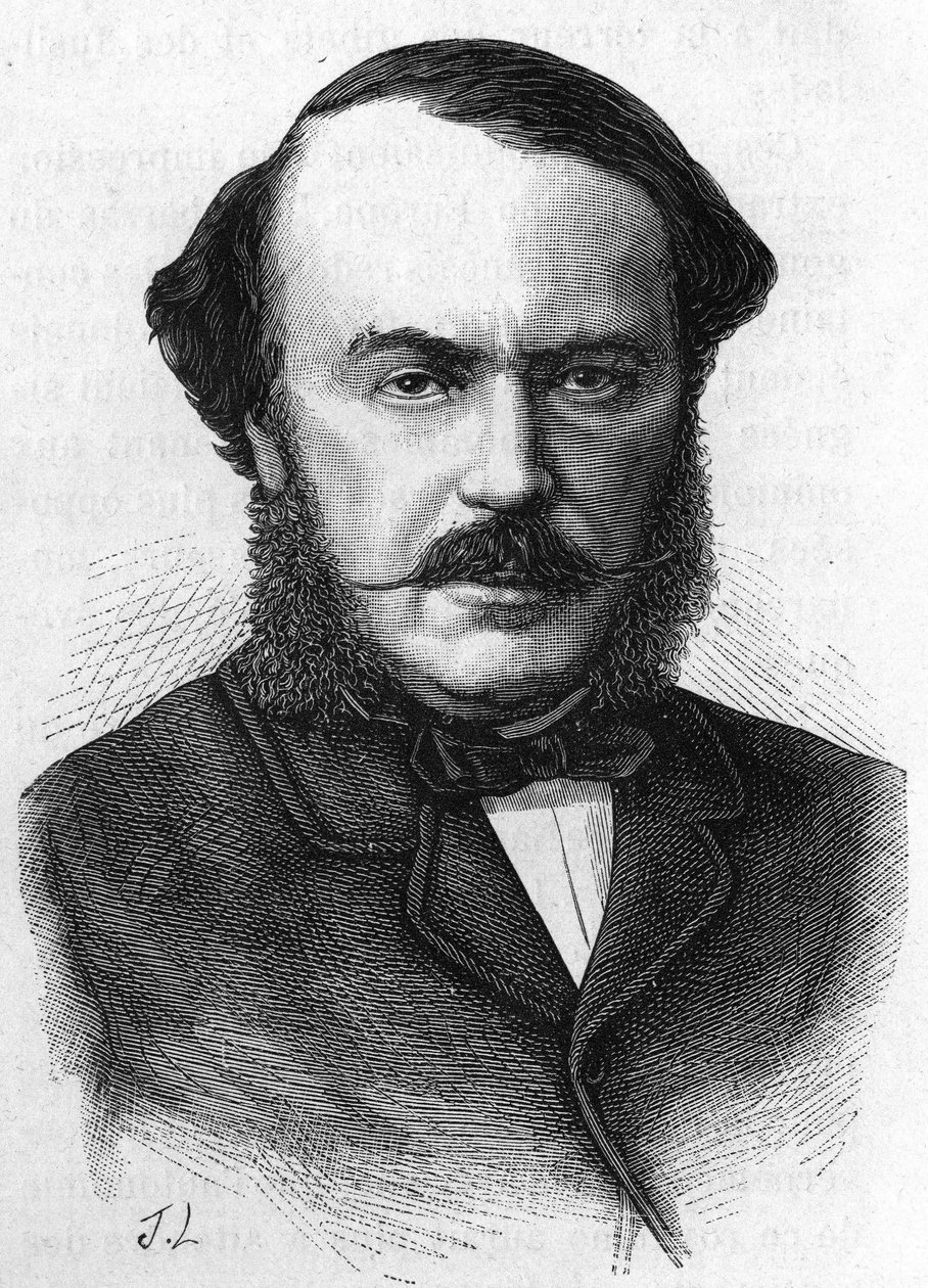 Portrait of Jean Gilbert Victor Fialin, Duke of Persigny (1808-1872), French Politician by Unknown artist