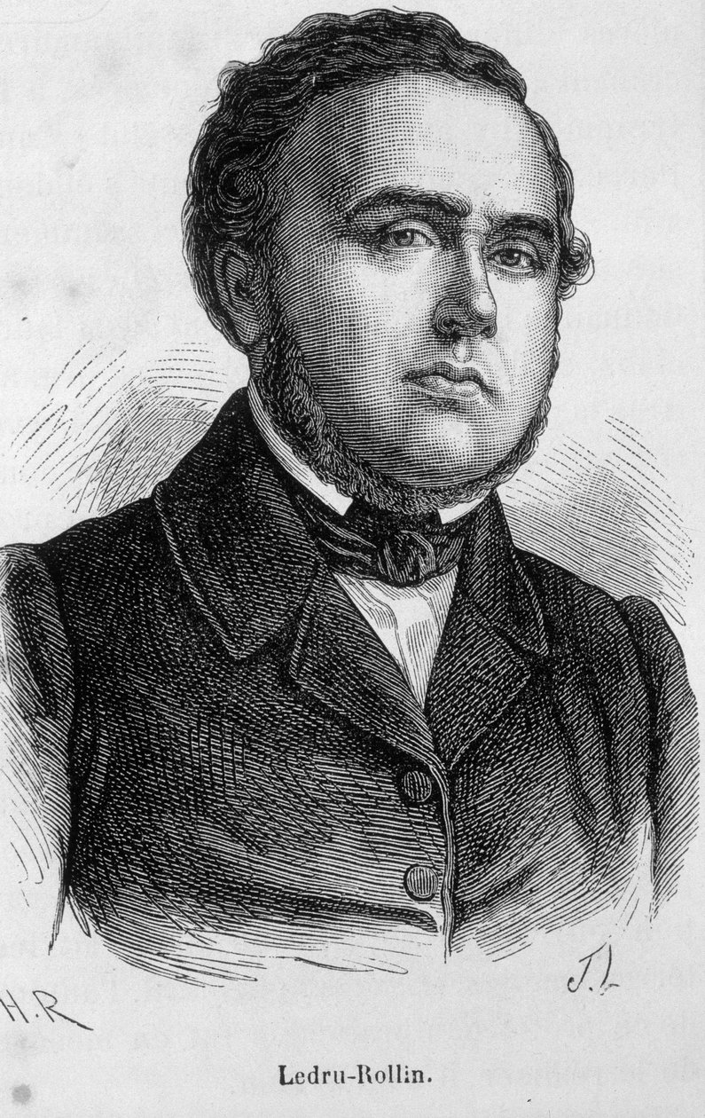 Portrait of Ledru Rollin (Ledru-Rollin), French Politician (1807 - 1874) by Unknown artist