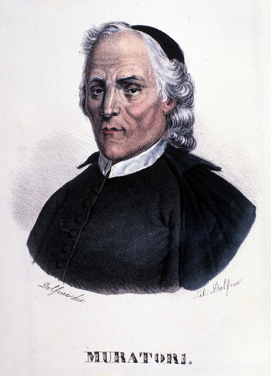 Portrait of Louis Antoine Muratori by Unknown artist