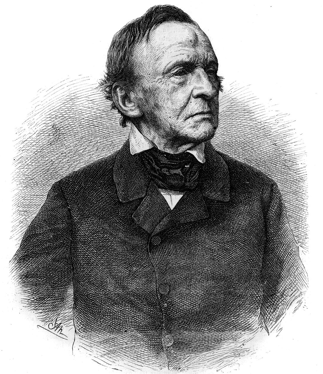 Portrait of Louis I (1786-1868) king of Baviere from 1825 to 1848 by Unknown artist