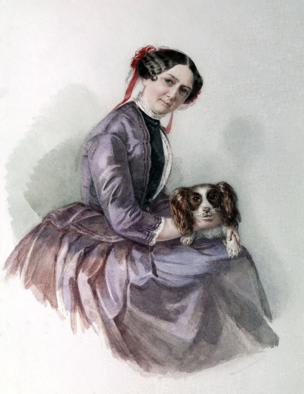Portrait of Minna Wagner, wife of Richard Wagner, Wagner Museum Bayreuth by Unknown artist