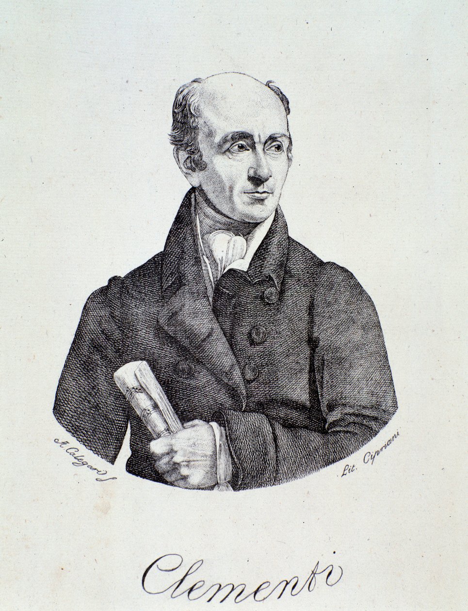 Portrait of Muzio Clementi by Unknown artist