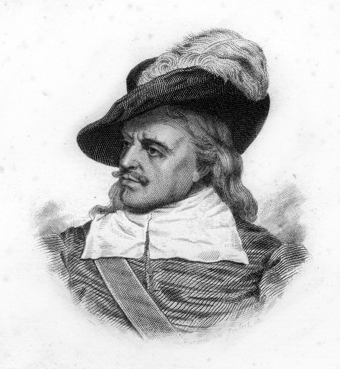 Portrait of Oliver Cromwell (1599-1658), English statesman by Unknown artist