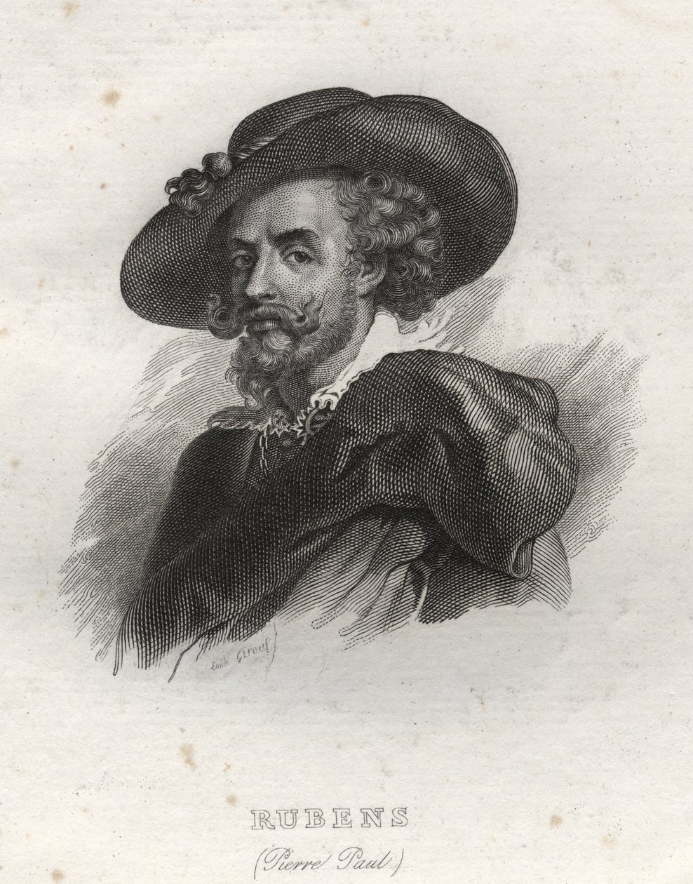 Portrait of Pierre Paul Rubens by Unknown artist