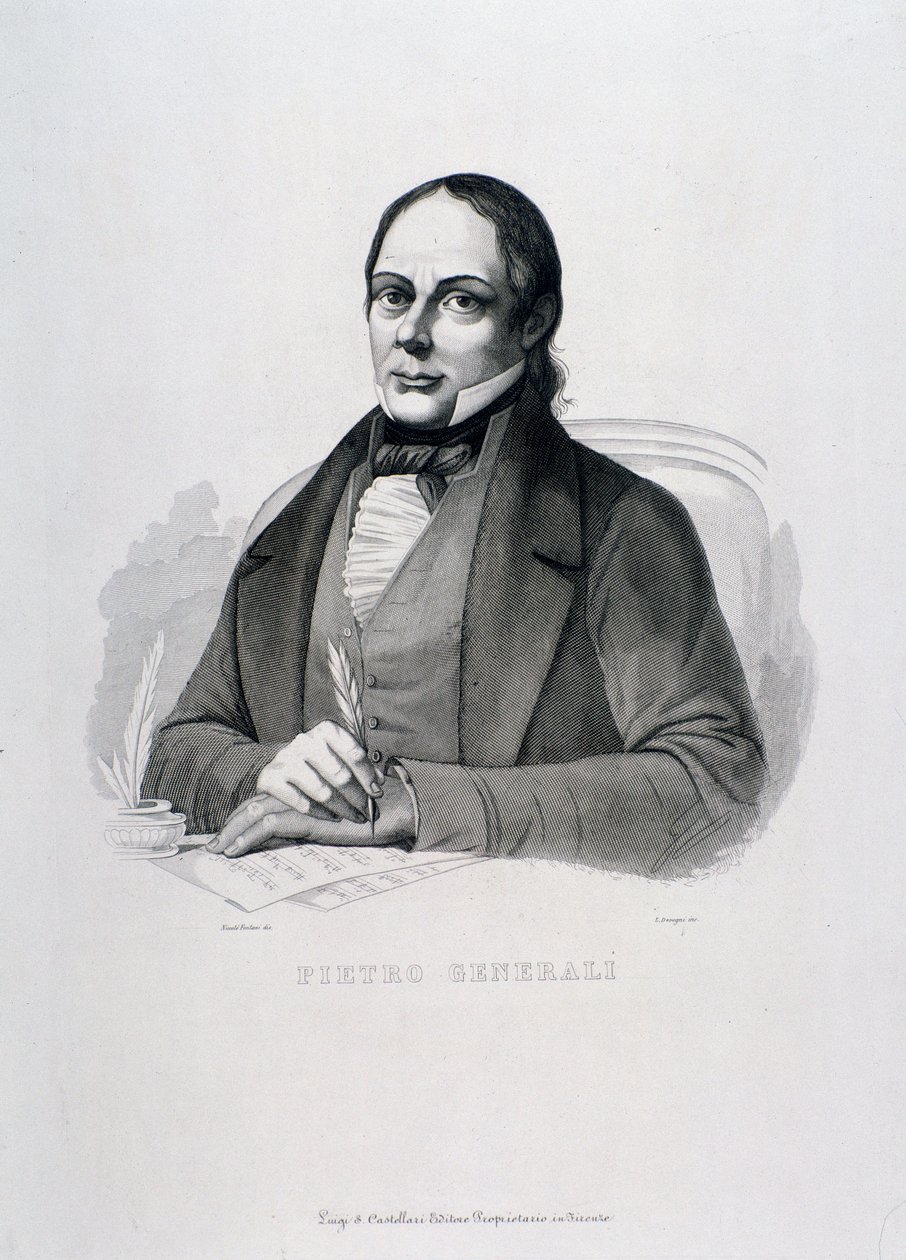 Portrait of Pietro Generali by Unknown artist