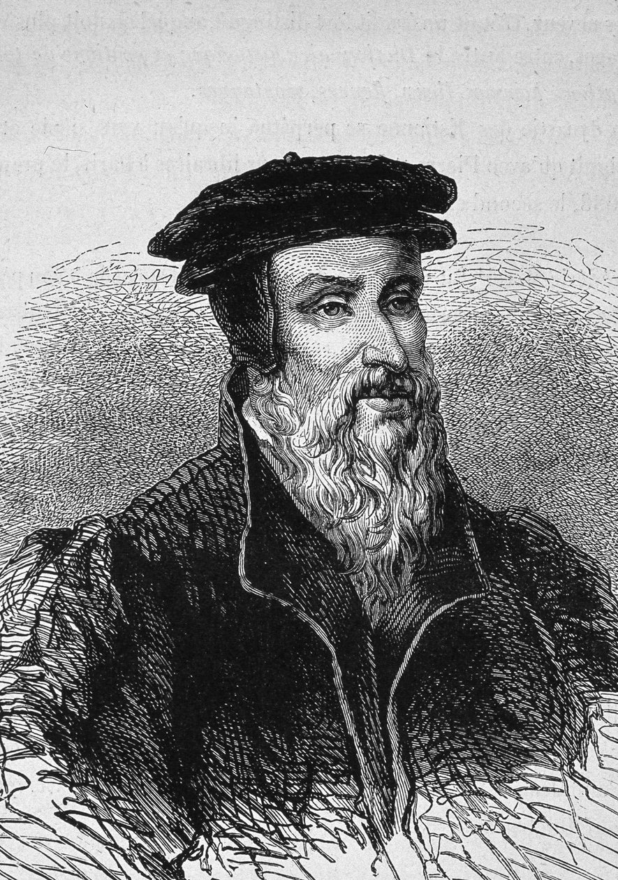 Portrait of Robert Estienne, French Printer by Unknown artist
