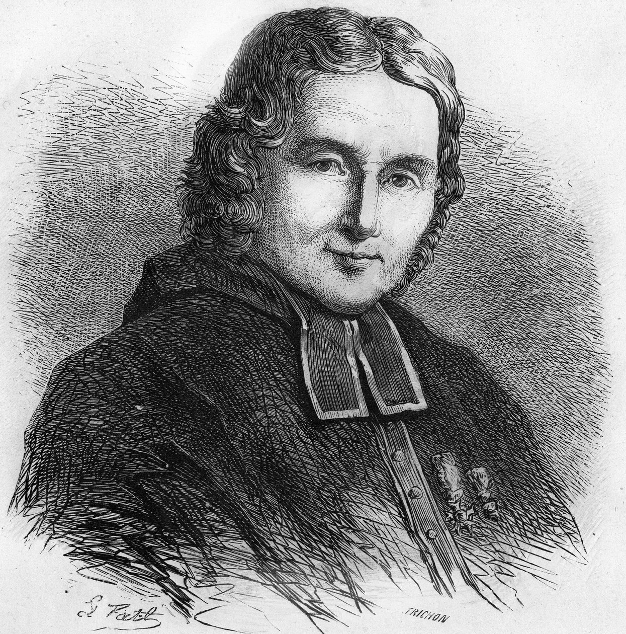 Portrait of Roch Ambroise Cumuron dit l