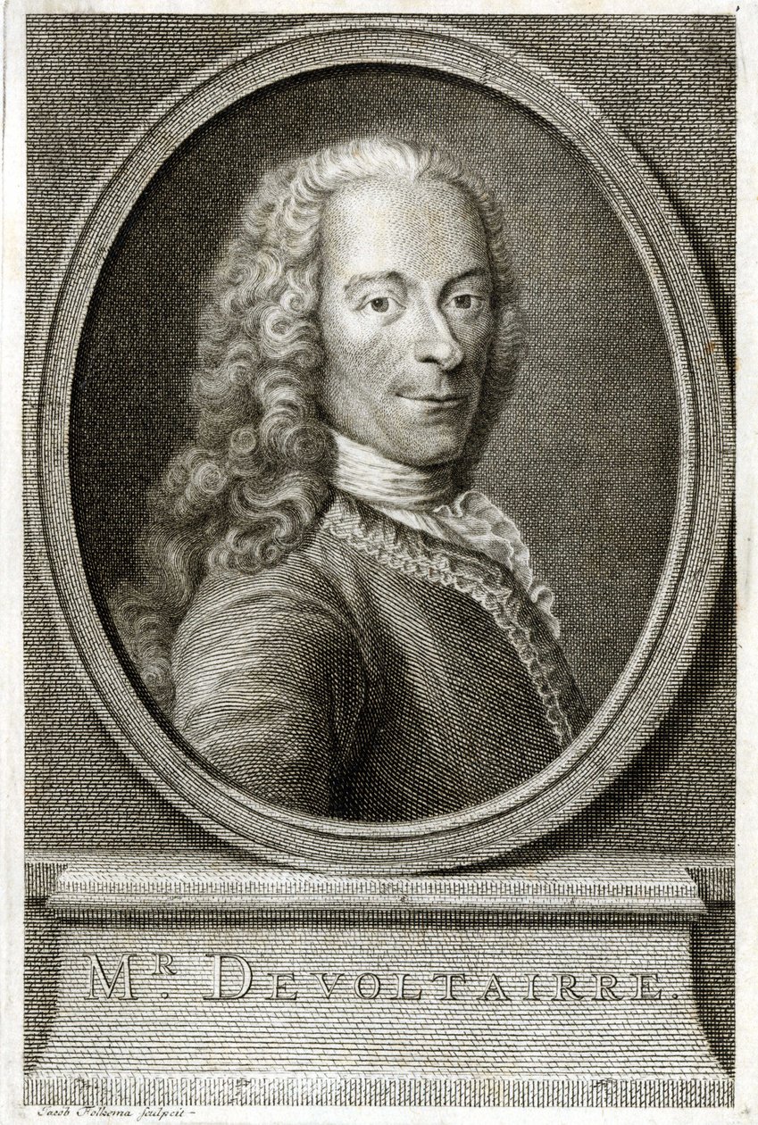Portrait of Voltaire by Unknown artist