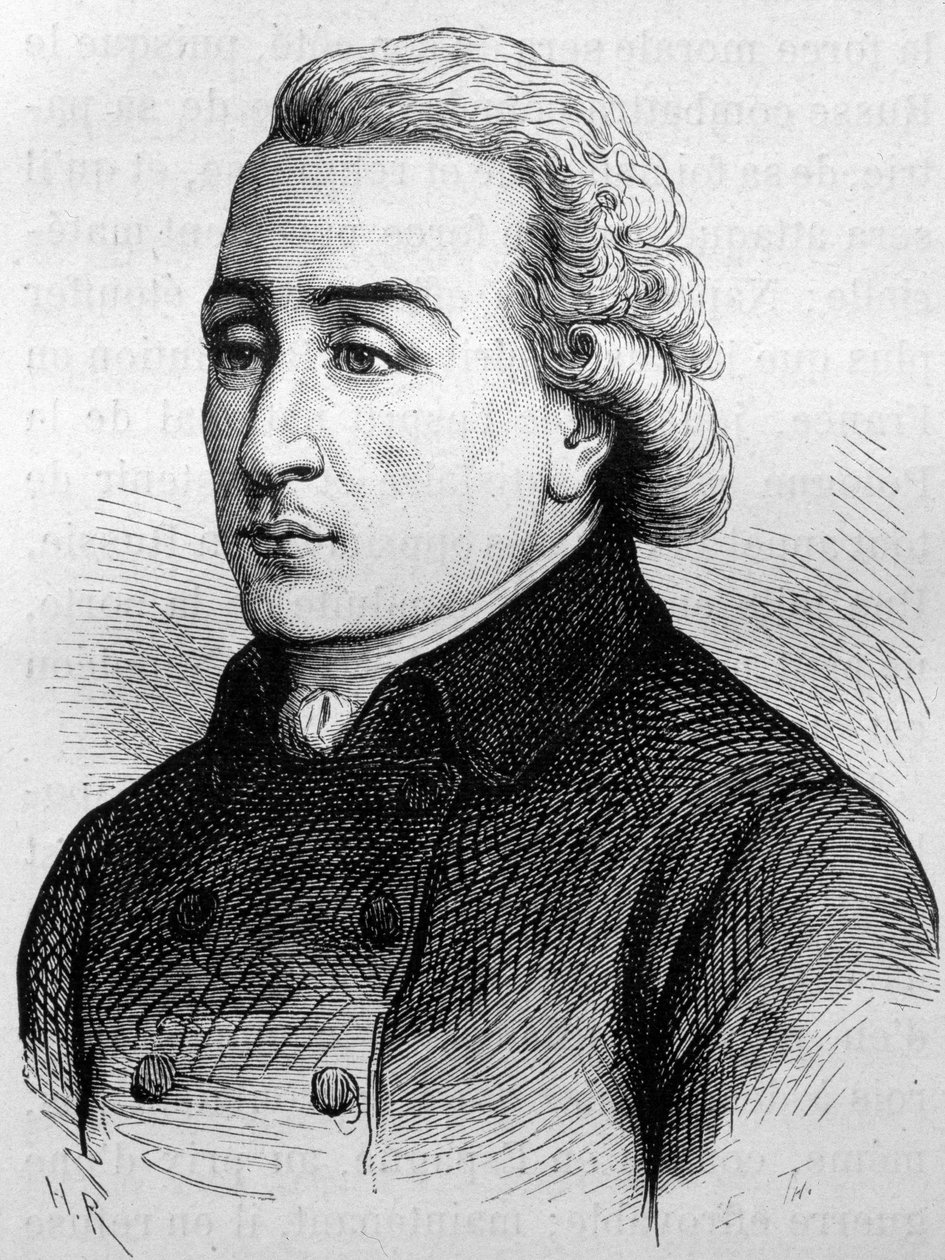 Portrait of the Abbot of Pradt (1759 - 1837). Engraving in 