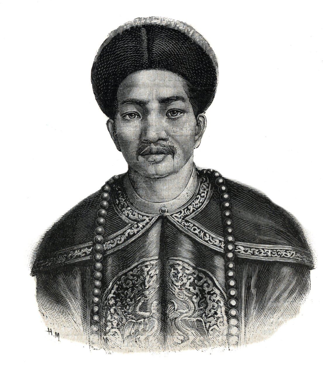 Portrait of the Emperor of Japan, Mutsuhito (Meiji Tenno) by Unknown artist