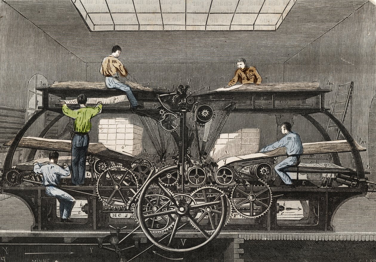 Printing Press: Printing Press of the Newspaper 