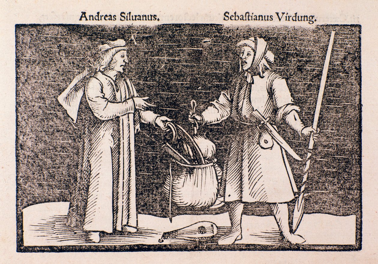 Representation of Sebastian Virdung by Unknown artist