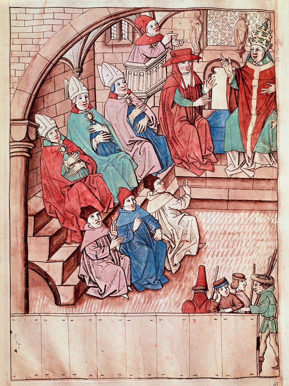 Representation of the Council of Constance between 1414 and 1418 by Unknown artist